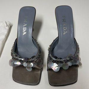 Vintage Prada kitten heels